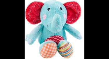 Fisher price blauwe olifant knuffel