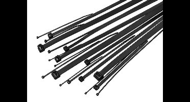 Kabelbinders Tie-Wraps 300X3.5mm Zwart