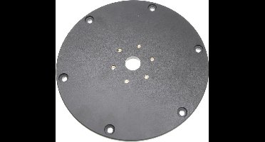 Pedestal montage plaat 200 mm rond