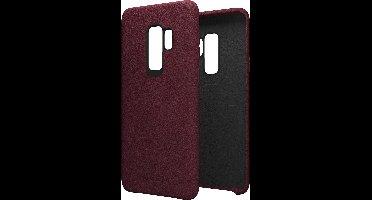 Bugatti Ultrasuede Luxe Hoesje Samsung galaxy S9 Plus Rood