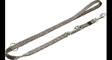 Flamingo Ziggi - Trainingslijn Honden - Trainingslijn Ziggi Taupe 200cm 20mm - 1st - 126217 - 1st