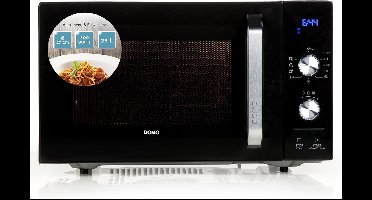 DOMO DO2924 Microgolfoven / Magnetron solo - 23 L - 800 W - Zwart