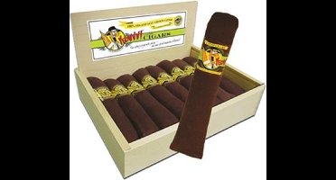 Yeowww Sigaren Met Catnip - In Houten Doos - Catnip - Kattenkruid - 17.5 CM - 24 stuks