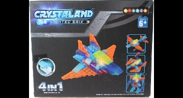 Johntoy Bouwpakket Crystaland 61-delig 99015