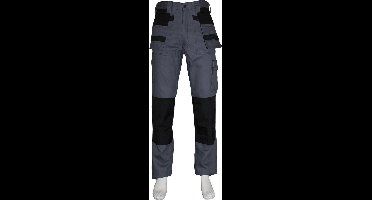 Yoworkwear Werkbroek 100% katoen grijs-zwart maat 42