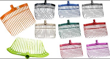 Mestvork Kunststof - Groen - zonder steel