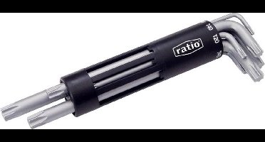 Ratio - stiftsleutelset - TX 8 delig