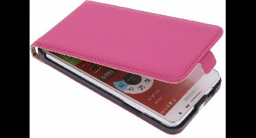 Mobiparts - fuchsia premium flipcase - Samsung Galaxy Note 3 Neo