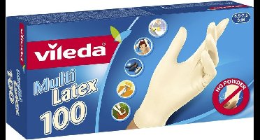 Vileda Handschoenen Multi Latex 100 st S/M