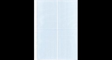 Kangaro showtas - voor foto's 10x 15 cm - 23-gaats - PP 120 micron - 10 stuks - K-18000