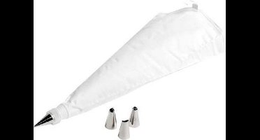 Spuitzak met 4 garneerspuiten