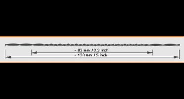 Eberle Figuurzaagjes 5 tornado voor hout en gips