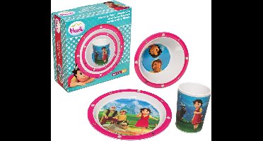 Studio 100 Heidi eetsetje - Melamine - 3 delig