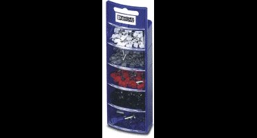 Phoenix Contact 3202986 Dubbel-adereindhulzen-assortiment 0.50 mm² - 2.50 mm² Wit, Grijs, Rood, Zwart, Blauw 225 stuk(s
