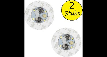 SMD Flesverlichting LED Zelfklevend 2 Stuks – Versiering Feest – Feestdeco – Wit