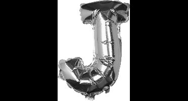 Ginger Ray Pick & Mix - Folieballon letter J - zilver