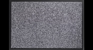 Deurmat schoonloopmat Twister 40 x 60 cm Grijs