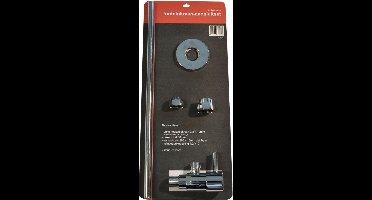 Sanifun toiletkraan aansluitset geborsteld staal