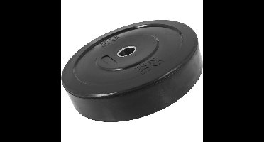 Gorilla Sports Bumper Plate - Halterschijf - 25 kg - Rubber - 50 mm