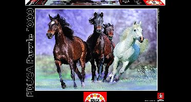 Legpuzzel - 1000 Stukjes - In Galop - Educa Puzzel
