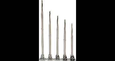 VETUS RVS Scepter 750 mm met 2 draadgaten | STANCH75