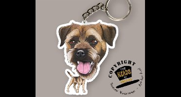 Sleutelhanger Hond Border Terrier