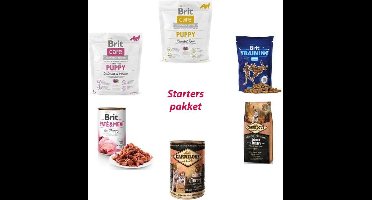 Starterspakket Puppies Brit/Carnilove 6 stuks