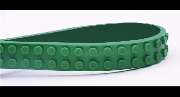 Mayka bouwblokjes tape groen - 2 meter / 2 studs
