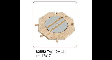 houten treinbaan train switch