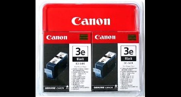 Canon BCI-3E - Inktcartridge / Zwart / 2-pack