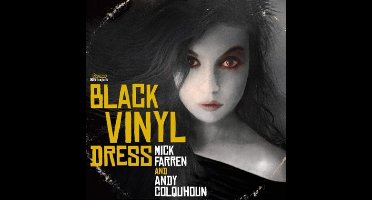 Woman In The Black Vinyl Dress