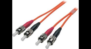 EFB Elektronik O6013.1 Glasvezel Optische vezel Aansluitkabel [1x ST-stekker - 1x ST-stekker] 50/125 µ Multimode OM2 1.00 m