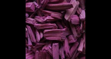 Houtsnippers Gekleurd Klein / Decochips 10-20mm - LILA - Bodembedekking Bloempotten en Plantenbakken - Zak 5 ltr