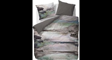 Essenza Vance Dekbedovertrek - 150x210 + 50x60 cm - Aqua