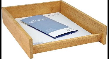 Wedo brievenbak bamboe, stapelbaar