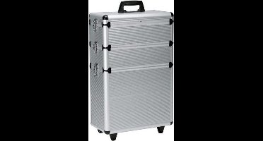 Alu Koffer Met 3 Opbergniveau S 43X22.5X65.5Cm Original