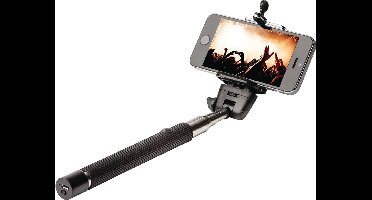 Bluetooth selfie stick with shutter