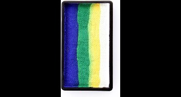 PXP 28 gram splitcake block oDark blue | green | yellow | white