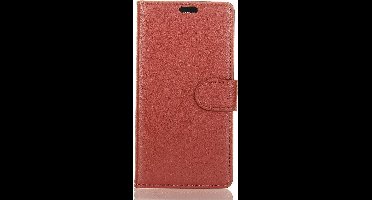 Shop4 - Sony Xperia L2 Hoesje - Wallet Case Lychee Bruin