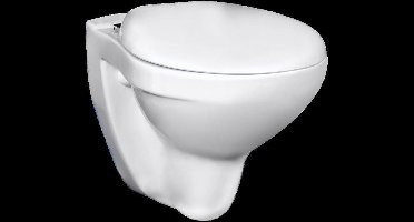Aqualine Taurus 2 - Hangend toilet, wit LC1582