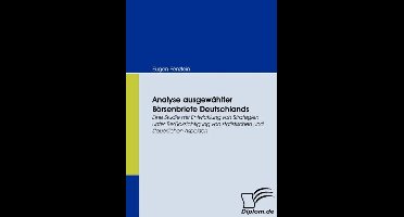 Analyse ausgewählter Börsenbriefe Deutschlands
