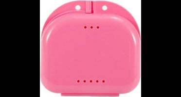 Beugelbakje / gebitsbakje roze