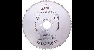 Wolfcraft Cirkelzaagblad 180mm