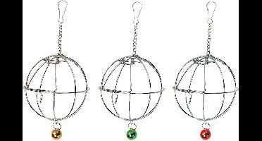 Flamingo Knaagdiervoerbak Groentekorf - 9 cm - Multi