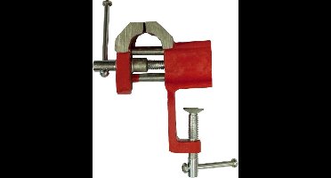 Bankschroef Staal 60mm - Rood - Premium