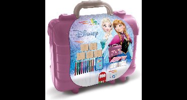 Multiprint Disney Frozen - koffer - 5 stempels + 10 potloden