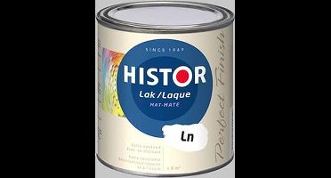 Histor Perfect Finish Mat Lak Alkyd  Wit 2,5 Liter