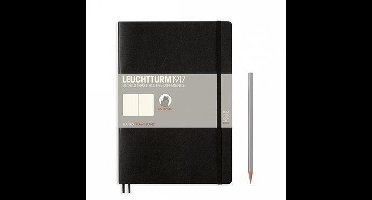 Leuchtturm1917 Notitieboek Composition B5 - Softcover - Blanco - Zwart