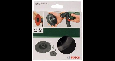 Bosch - Schuurplateau voor boormachines, 125 mm, spansysteem 125 mm