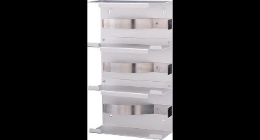 MediQoline Handschoendispenser trio aluminium